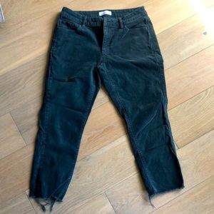 Loft Corduroy Cutoff Jeans size 4